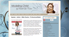 Desktop Screenshot of modeling-christ.com